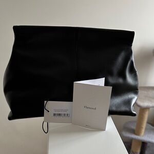 Flattered Black Leather Bag